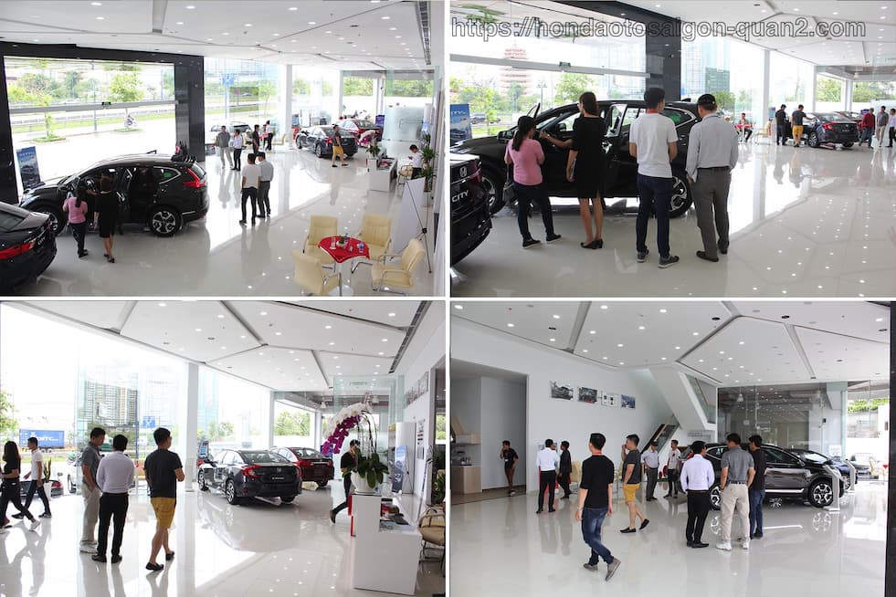 Honda Ô tô Sài Gòn Quận 2 Khu vực Showroom Honda Ô tô Sài Gòn Quận 2