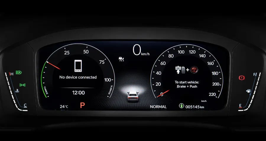 Honda CIVIC Bảng đồng hồ trung tâm kỹ thuật số