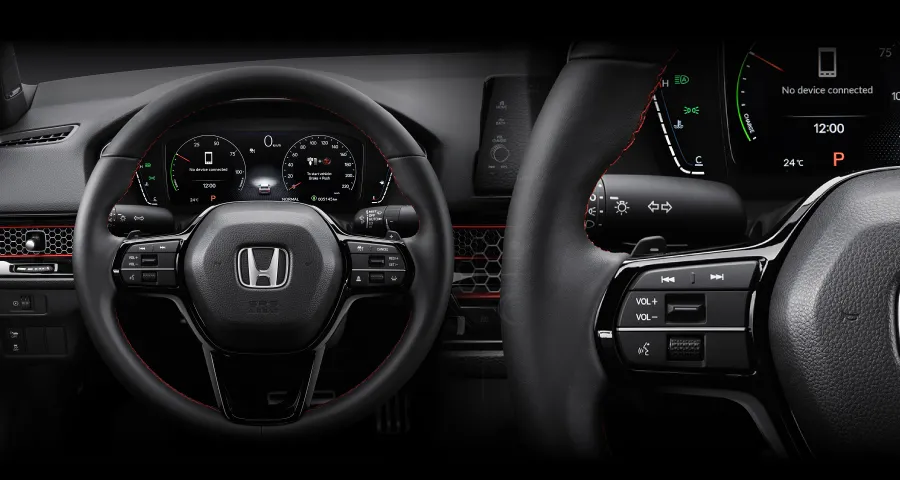 Honda CIVIC Vô lăng bọc da tích hợp nút điều khiển đa chức năng