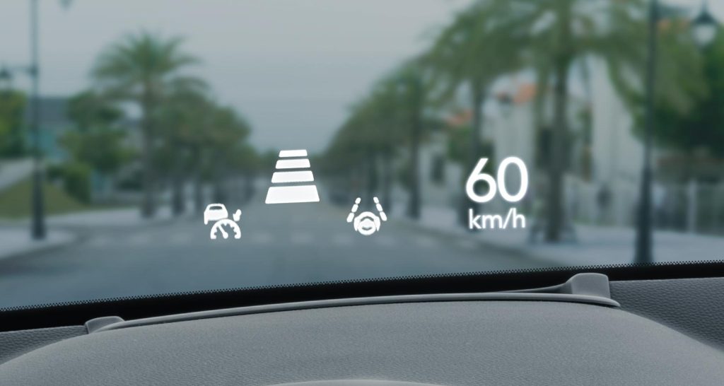 Honda CR-V Màn hình hiển thị thông tin trên kính lái (HUD)
